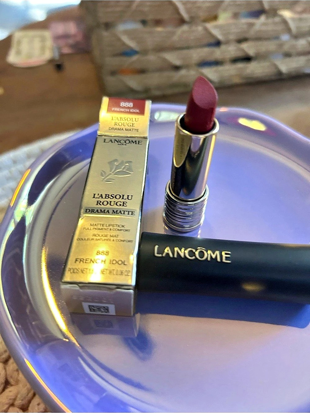 Lancôme L'Absolu Rouge Drama Matte Lipstick 888 French Idol Red